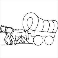 (image for) Covered Wagon-L03516*