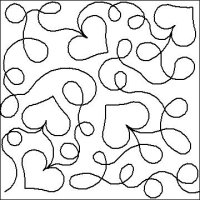 (image for) Loops and Hearts meander-L00735