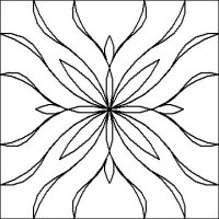 (image for) Eureka Leaf Star Block-L03435*