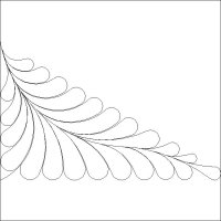 (image for) Faberge Feather Triangle 30-60-90-L01175