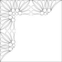 (image for) Fabulous Feathers_Inner Border and Corner-L06831