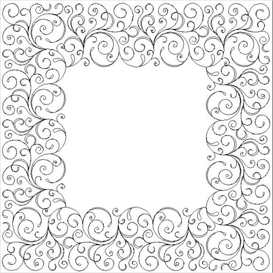 (image for) Fancy 3_border and corner-L05158