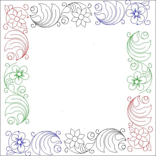 (image for) Fantasy Garden_Border and Corner_14-L06240