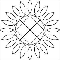 (image for) 20 point crosshatched dresden circle-L00770