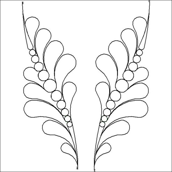 (image for) Feather and Pearl Parallelogram_small-L05489