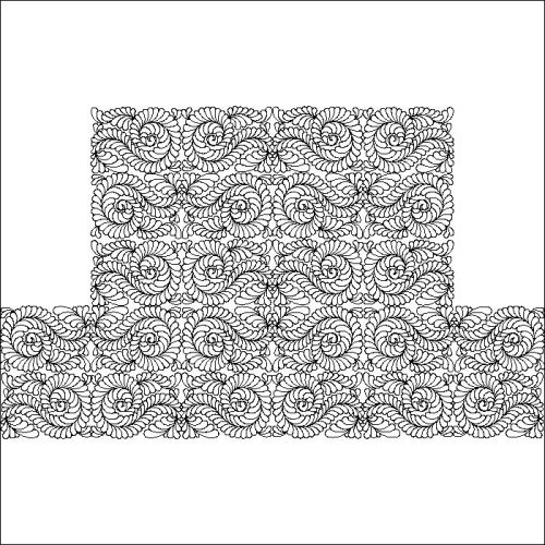 (image for) Feather Cotillion and half-L00639