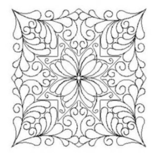 (image for) Feather Fantasy Small Star Block-L00465