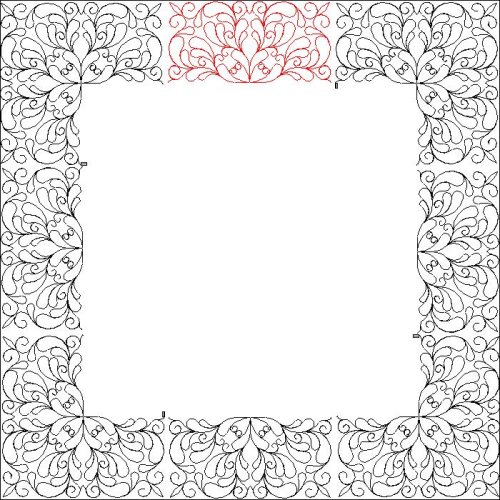 (image for) Feather Fantasy_Border and Corner_14-L06257