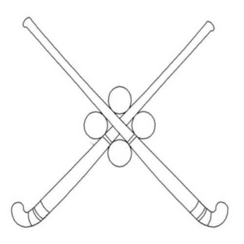 (image for) Field Hockey Sticks-L00126*