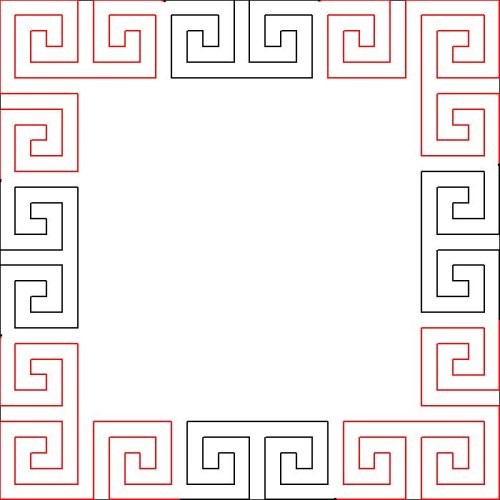 (image for) Greek Key_border and corner-L06187