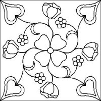 (image for) Hearts and Flowers nine patch_2-L00396