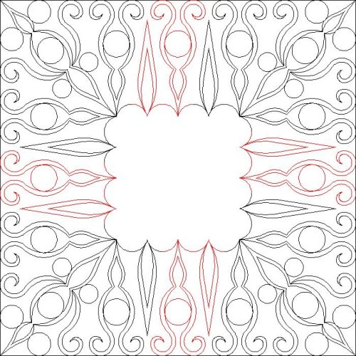 (image for) /Iron Lace_Border and Corner-L06718