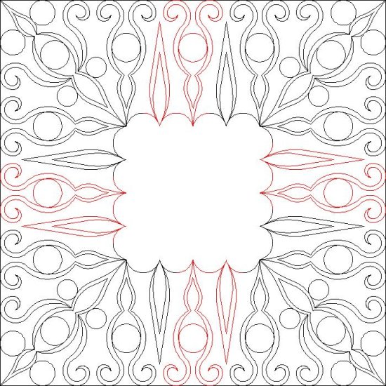 (image for) /Iron Lace_Border and Corner-L06718