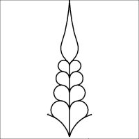 (image for) JDJ Midnight Stars_Small Feather-L06766