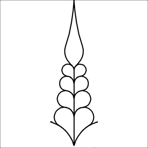 (image for) JDJ Midnight Stars_Small Feather-L06766