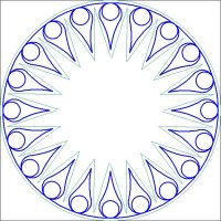 (image for) JN 4th of July_2-Circle Point Background-L05228
