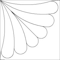 (image for) JN Beach House_Feather Quarter Circle-L06182