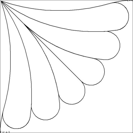 (image for) JN Beach House_Feather Quarter Circle-L06182