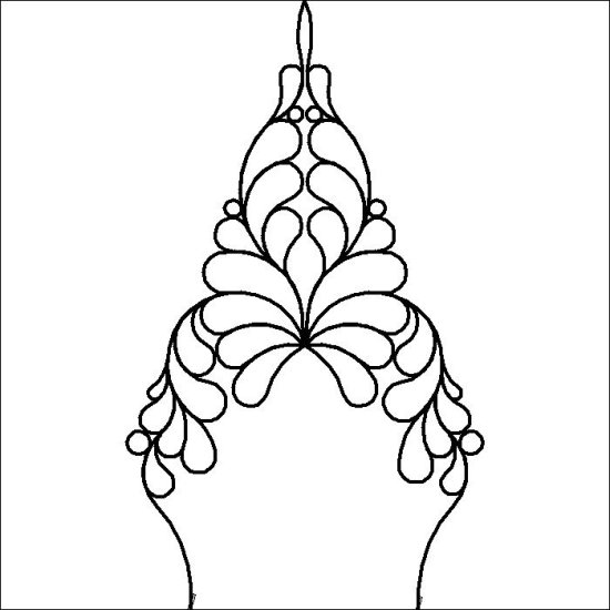 (image for) JN Cactus Flower Star_Background Feather-L06655