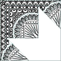 (image for) JN Desert Sun Wall Border_set-L06720