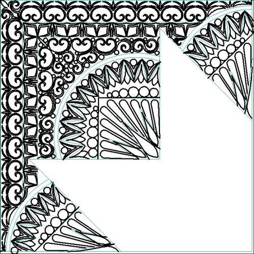 (image for) JN Desert Sun Wall Border_set-L06720