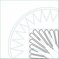 (image for) JN Desert Sun Wall_Block Point Background-L06726