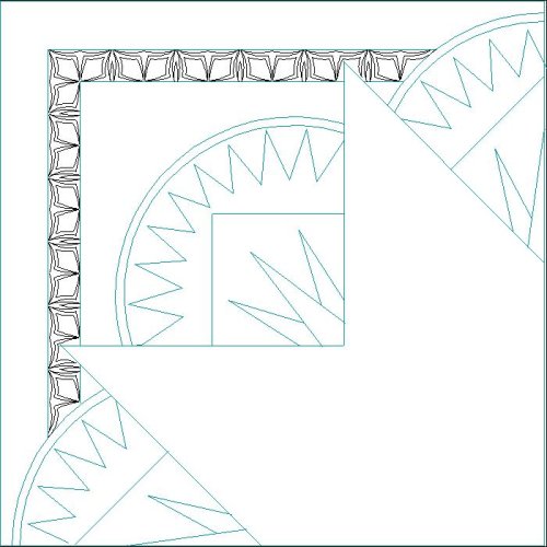 (image for) JN Desert Sun Wall_Inner Border-L06722