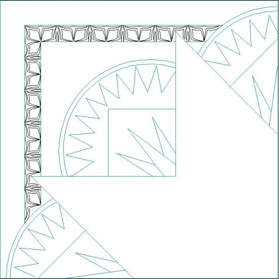 (image for) JN Desert Sun Wall_Inner Border-L06722