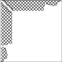 (image for) Judys DPD Q Inner Border Crosshatch_set-L04296*