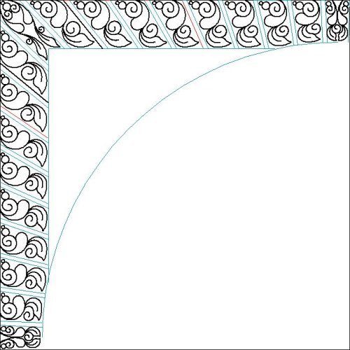 (image for) JN Honeycomb_Bamboo Frame_Border-L06335