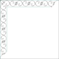 (image for) JN Lone Star Border_Curls and Pearls_Sash_p2p-L06512