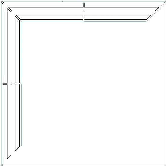 (image for) JN Wagon Wheel King Extension_Triangle Border-L06320