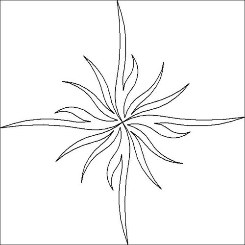 (image for) JN Waterwheel Center Star-L06663