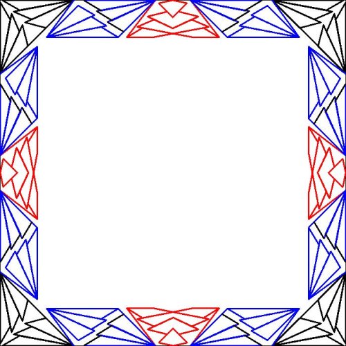 (image for) JN Waterwheel_Outer Border and Corner-L06661