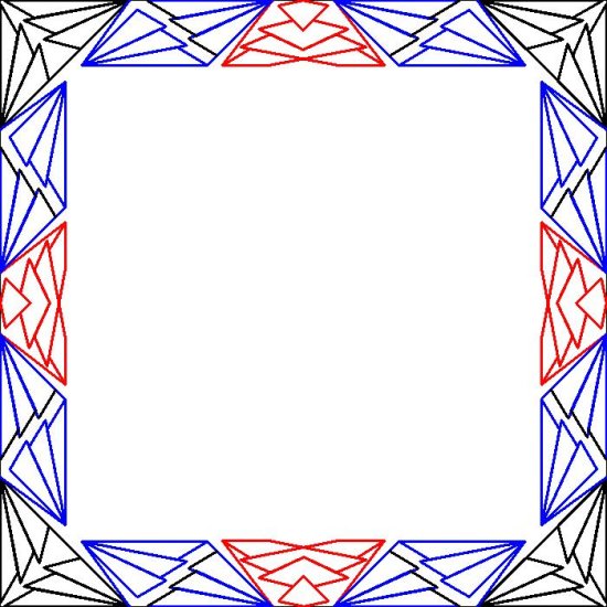 (image for) JN Waterwheel_Outer Border and Corner-L06661