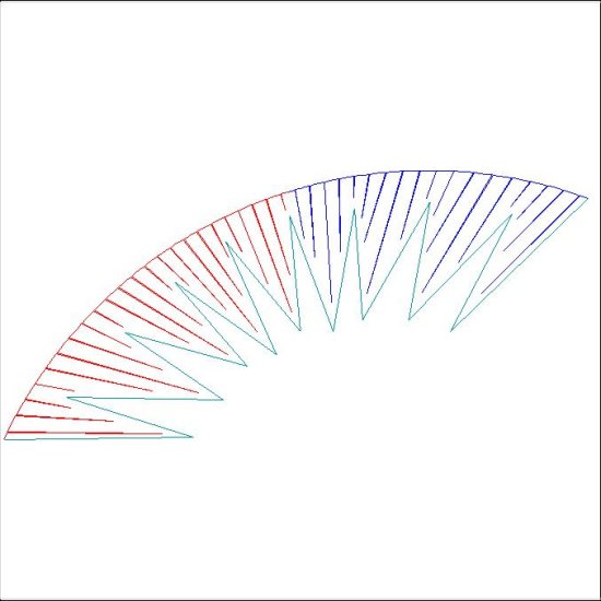 (image for) Judys Desert Sunset QE Fan BGround Parts A B-L04933*