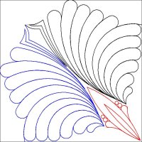 (image for) Joans Parallelogram_Large_Feather and Star Point_b_p2p-L06778