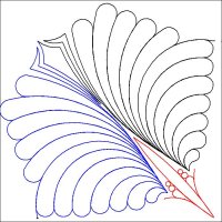 (image for) Joans Parallelogram_Large_Feather and Star Point_C_p2p-L06779