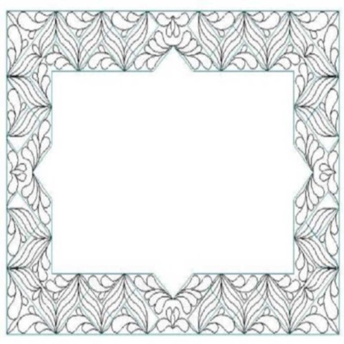 (image for) Judys Agave Set_ZigZag Border-L01368*