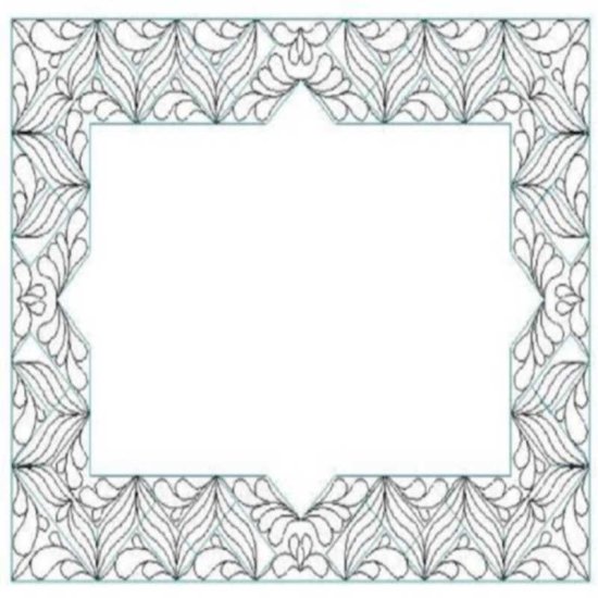 (image for) Judys Agave Set_ZigZag Border-L01368*