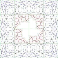 (image for) Kathys Pinwheel Block_set-L06671