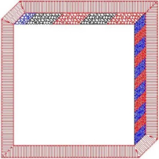 (image for) Labyrinth Walk Full Outer Border 1-L02252*