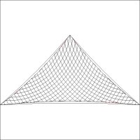 (image for) Large Curved Crosshatch Triangle-L06233
