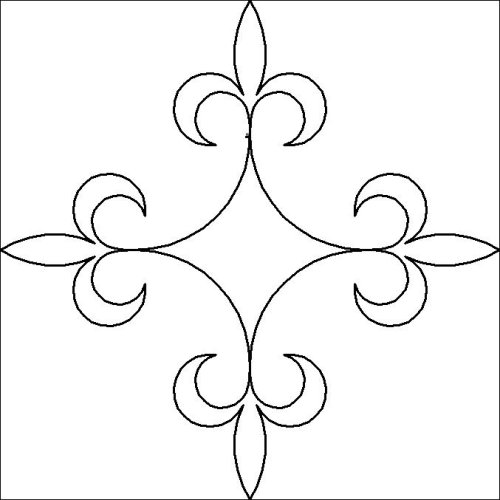 (image for) Mardi Gras_4 fleur_block-L01241