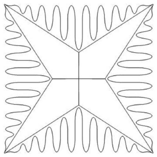 (image for) Metro Star and Coils Block-L02272*