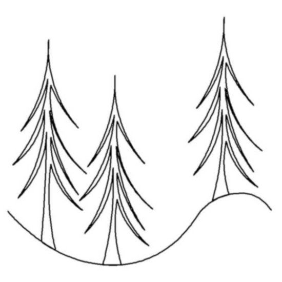 (image for) Once There Were Snowmen_border_trees-L00310*