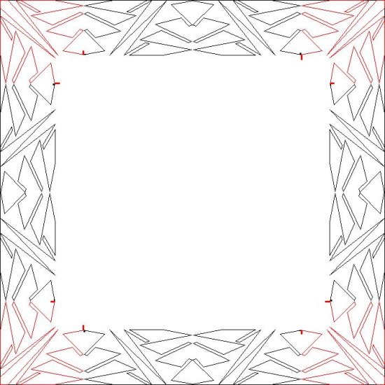(image for) Origami_Border and Corner-L06665