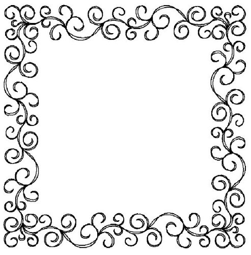 (image for) Ribbon border and corner_2-L00564