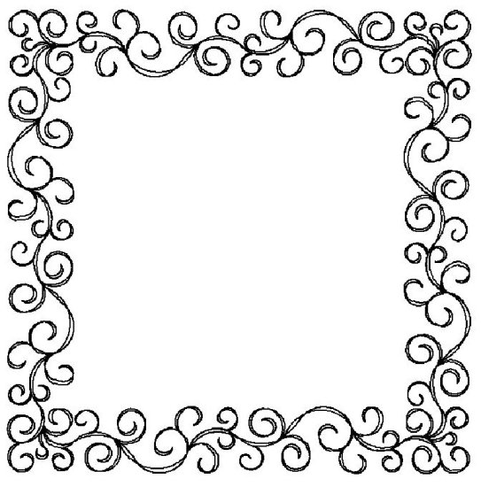 (image for) Ribbon border and corner_2-L00564