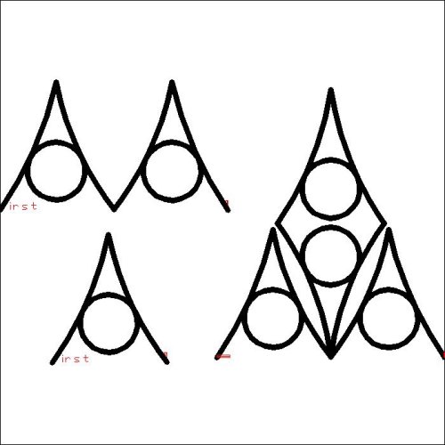 (image for) Rosina_Circle and Point Triangle p2p_set-L06252